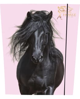 PINK HORSE ELASTICATED BINDER A4 Main Image