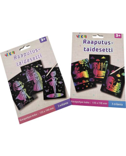 VIIKARI ELÄIMET&HAHMO RAAPUTUSTAIDESETTI Main Image