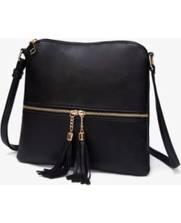 JK FASHION RY-023 SHOULDER BAG BLACK Main Image