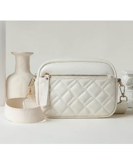 JK FASHION RY-034 CROSSBODY BAG WHITE Main Image