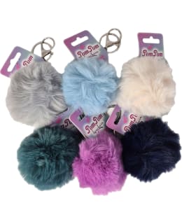 POMPOM AVAIMENPERÄ KLIPSILLÄ VÄRILAJ. Main Image