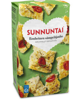 SUNNUNTAI 2KG ROUHEINEN SÄMPYLÄJAUHO Main Image