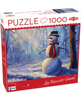 TACTIC HAPPY SNOWMAN 1000P PALAPELI Main Image