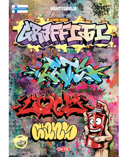 TACTIC GRAFFITITAIDE AIKUI. VÄRITYSKIRJA Main Image