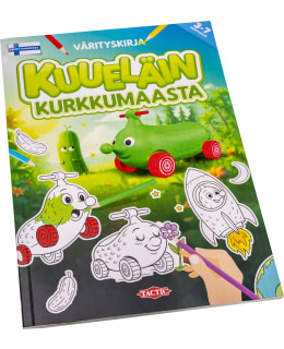 TACTIC KUUELÄIN KURKKUMAAST VÄRITYSKIRJA Main Image