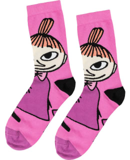 MOOMIN SHY LITTLE MY SOCKS PINK 36/38 Main Image