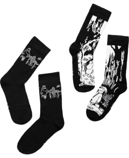 MOOMIN 72593868-42/46 M.SOCKS 2P Main Image
