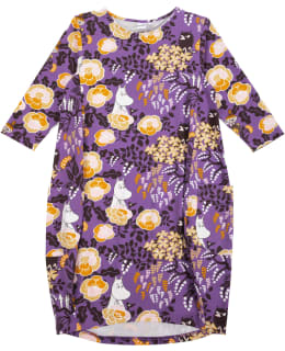 MOOMIN IIDA DRESS FLORA2 LILAC XL Main Image