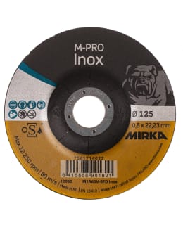 MIRKA M-PRO 125x0,8x22,2 INOX KATKAISUL. Main Image