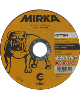 MIRKA M2A60R-BF 125X1,0 INOX KATK.LAIKKA Main Image