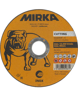 MIRKA 125x1mm INOX10KPL KATK.LAIKKA Main Image