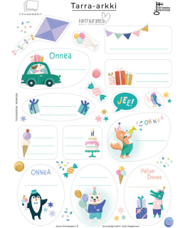 LINNAPAPERI PKS48183 A5 STICKERS Main Image