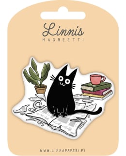 LINNIS MUOTOMAGNEETTI MUSTAKISSA Main Image