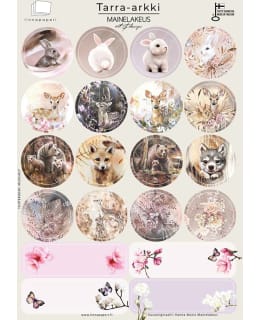 MAINELAKEUS BUNNIES AND DEERS A5 TARRA Main Image