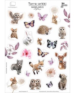 MAINELAKEUS BOHO ANIMALS A5 TARRA Main Image