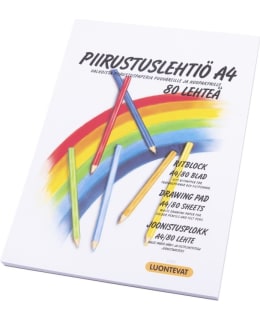 SATEENKAARI PIIRUSTUSLEHTIÖ A4 80 Main Image