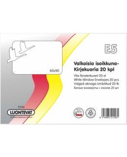 LUONTEVAT E5/20 ISOIKKUNAKIRJEKUORI Main Image