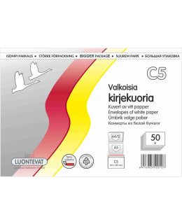 LUONTEVAT C5/50 WHITE ENVELOPE Main Image