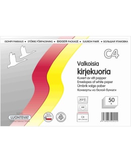 LUONTEVAT C4/50 VALKOINEN KIRJEKUORI Main Image