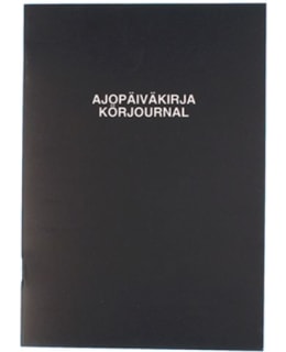 AJOPÄIVÄKIRJA PYSTY MUSTA Main Image