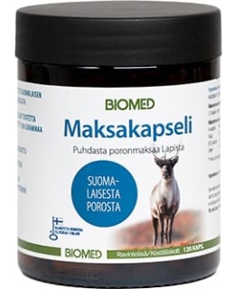 Biomed Maksakapselit 120 kpl ravintolisä Main Image