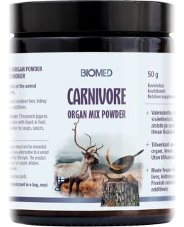 BIOMED CARNIVORE 50G SISÄELINJAUHE Main Image