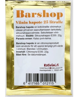 BARSHOP SITRUUNAHAPPO 22G Main Image