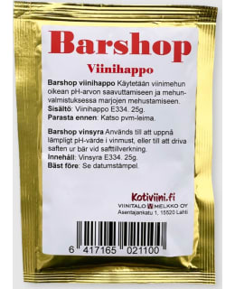 BARSHOP 25G VIINIHAPPO Main Image