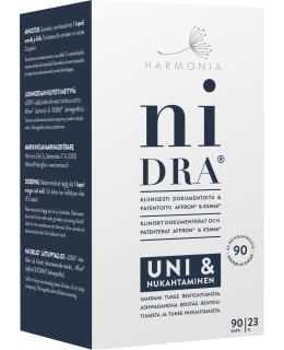 HARMONIA NIDRA 90KAPS. RAVINTOLISÄ Main Image