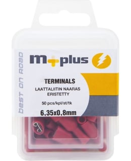 M+ LAATTALIIT NAAR ERIST 6,3X0,8MM PUN Main Image
