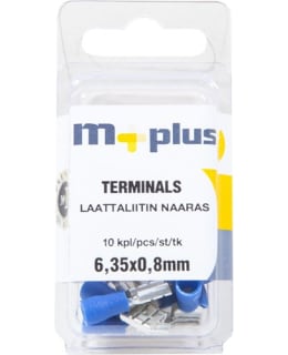 M+ LAATTALIITIN 6,35X0,8MM NAAR SIN 10PC Main Image