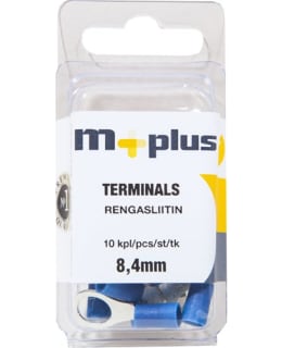 M+ RENGASLIITIN SININEN 8,4 MM, 10 KPL Main Image