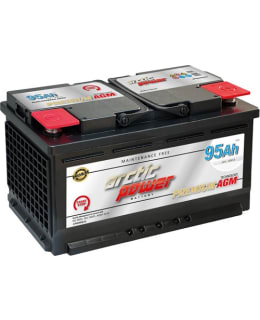 Arctic Power 95Ah 850A SMF AGM car battery Main Image
