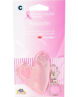 KIILU HR-C ROOSA ISO SYDÄN HEIJASTIN Main Image