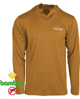 VISION BAMBOO BUG&UV HOODIE RUST S Main Image