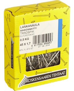 FI:SÄHKÖSINKITTY 45X1,7 Main Image