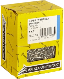 FI:KOSKENSAAREN KIPSILEVYNAULA35X2,3 1KG Main Image