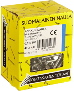FI:KOSKENSAAREN ANKKURINAULA 40X4,0 SS Main Image