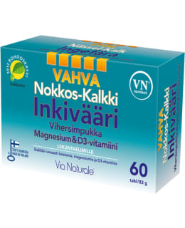 Vahva Nokkos-Kalkki-Inkivääri+vihersimpukka 60 tabl. ravintolisä Main Image