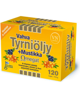 VAHVA 120 KPL TYRNIÖLJY+MUSTIKKA OMEGAT Main Image