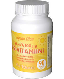 HYVÄN OLON D3 100ΜG 90KAPS RAVINTOLISÄ Main Image