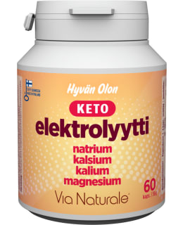HYVÄN OLON KETO ELEKT 60KAPS RAVINTOLISÄ Main Image