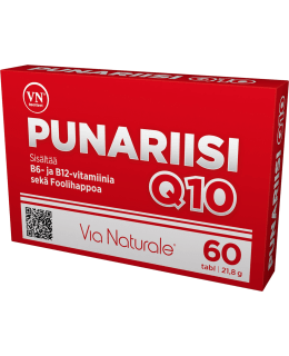 PUNARIISI Q10  60 TABL RAVINTOLISÄ Main Image