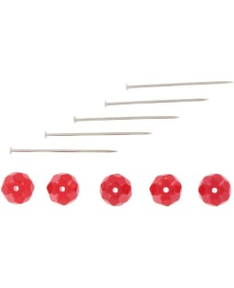 KUUSAMO 5 KPL PUN 8 MM+NEULAT VARAOSASET Main Image