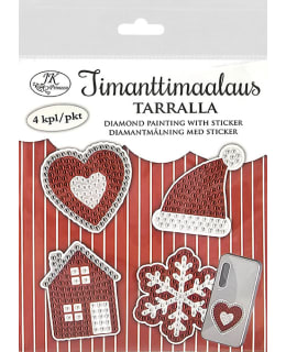 JKP JOULUKUVAT PUN TIMANTTIMAALAUSTARRA Main Image