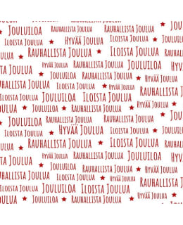 JKP JOULUTOIV PUN 70CMX5M LAHJAPAPERI Main Image