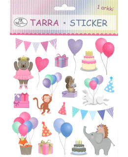 JKP 2149 JUHLIVAT ELÄIMET TARRA-ARKKI Main Image