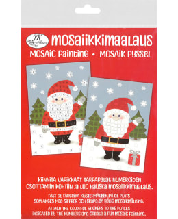 JKP A5 JOULUPUKKI MOSAIIKKIMAALAUS Main Image
