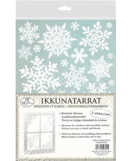 JKP A4 LUMIHIUTALE VALKOINEN IKKUNATARRA Main Image