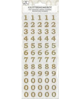 JKP KULTA GLITTERNUMEROTARRA Main Image